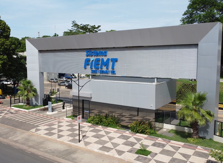 Fachada Fiemt nova logo